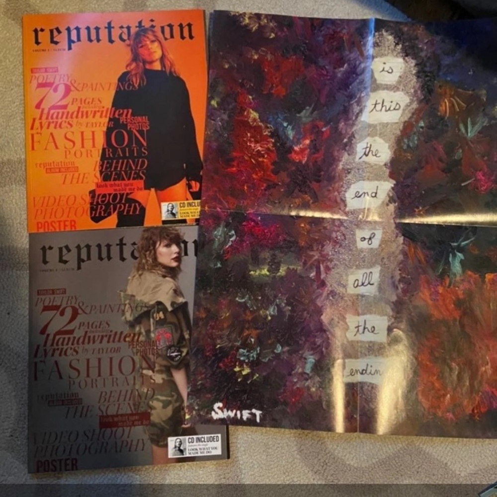Taylor Swift Reputation Magazine Bundle!